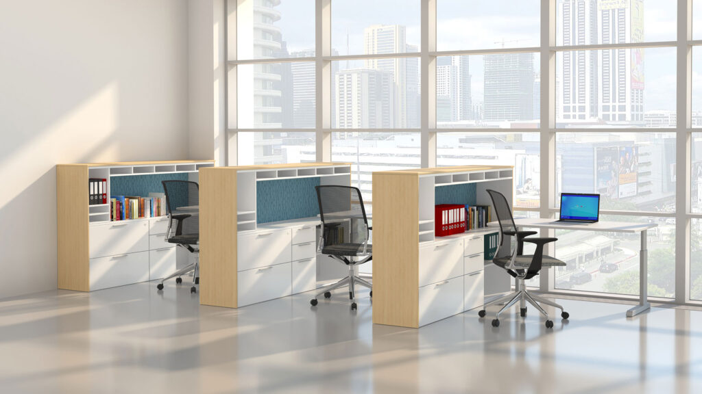 Integrated Height Adjustable Desks